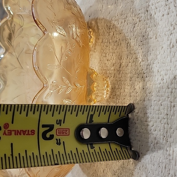 Jeanette glass Footed candy dish - Picture 5 of 6